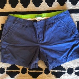Lilly Pulitzer blue palm beach fit shorts size 6